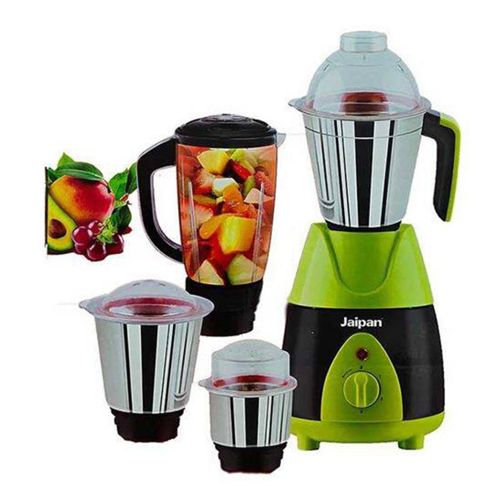 Jaipan Fruttica 4 in 1 All Purpose Mixer Grinder and Blender - Green