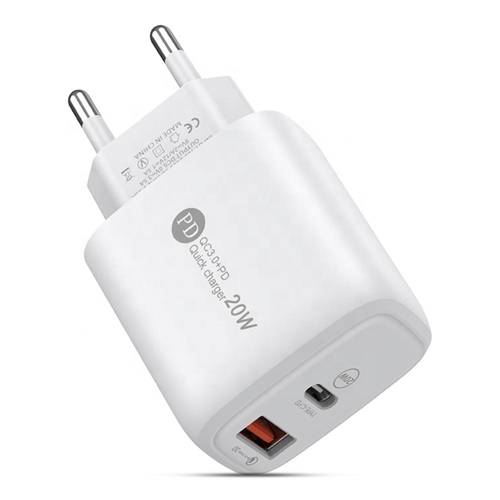 Xiaomi MDY-08-EI Cargador Rápido USB 3.0 18W + Cable de datos USB-C Blanco  (White