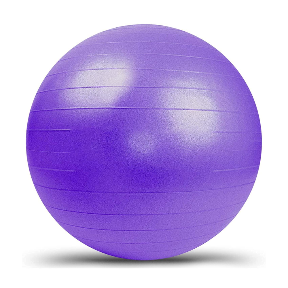 Gymnastic Exercise Ball With Pumper - Purple