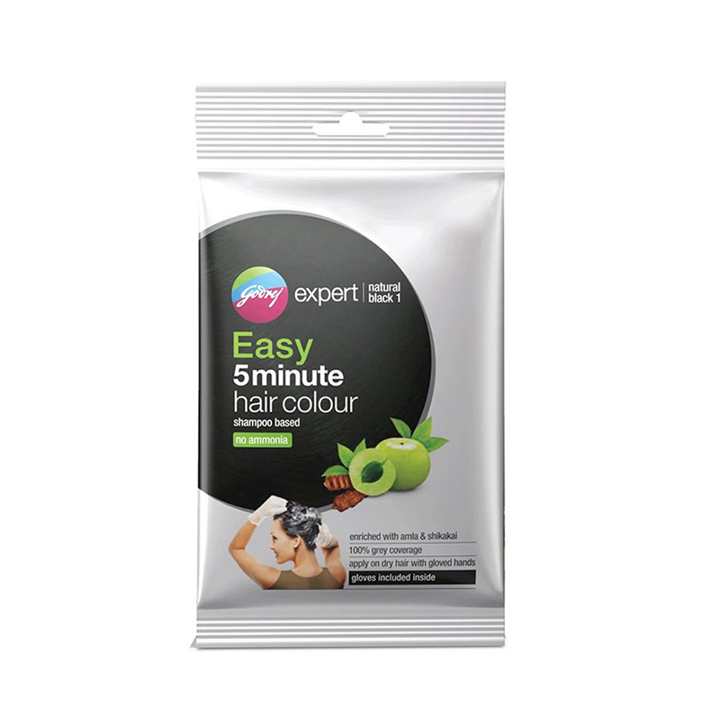 Godrej Expert Easy 5 Minute Shampoo Based Hair Color - 18ml