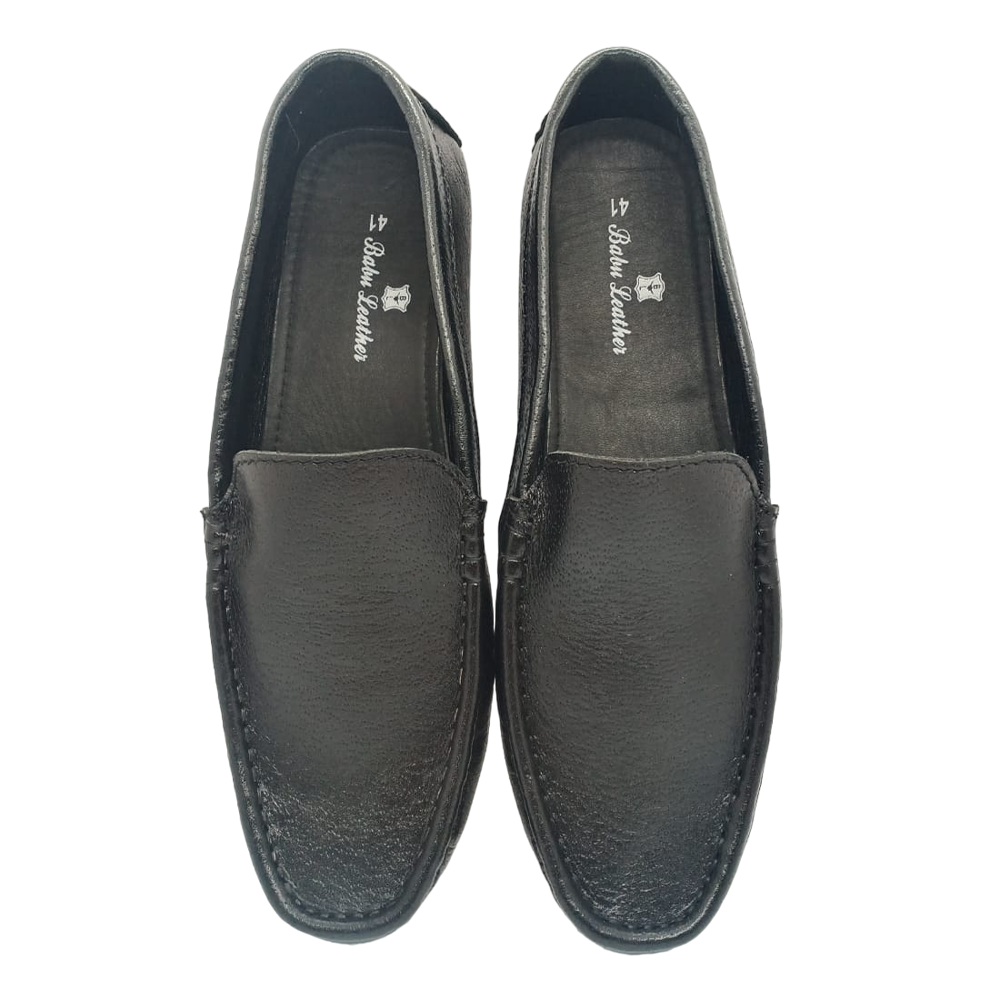 Loretta Leather Loafer For Men - Black