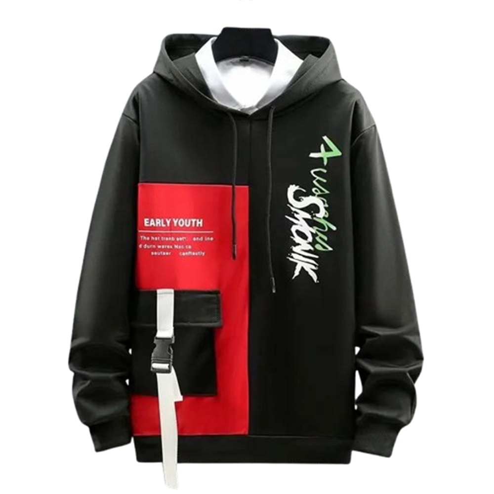 Cotton Hoodie for Men - Multicolor - H-379