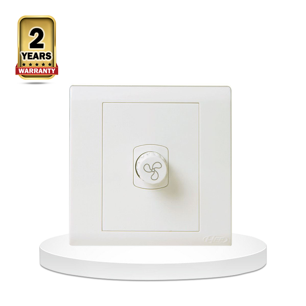 HEE Classic Fan Dimmer without Switch - White