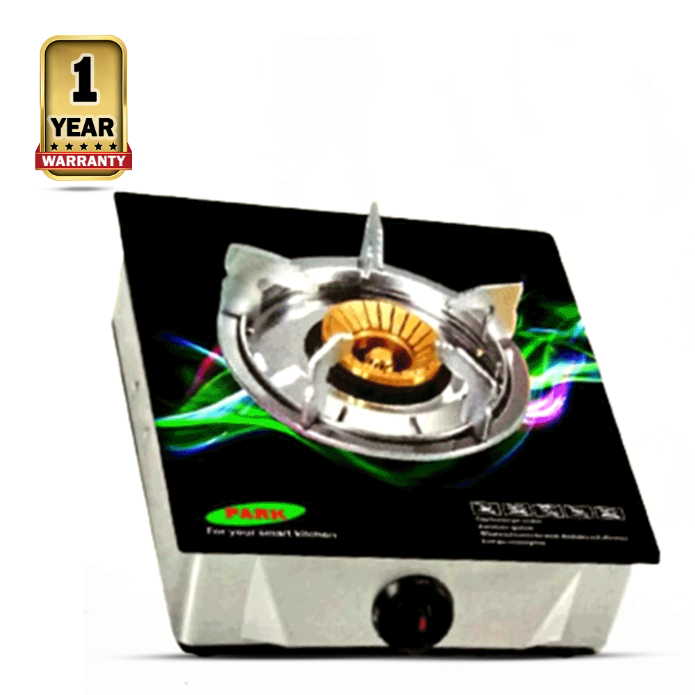 Park Deluxe Park-12 Honeycomb 95Mm 2D Tempered Glass Sigle Gas Stove