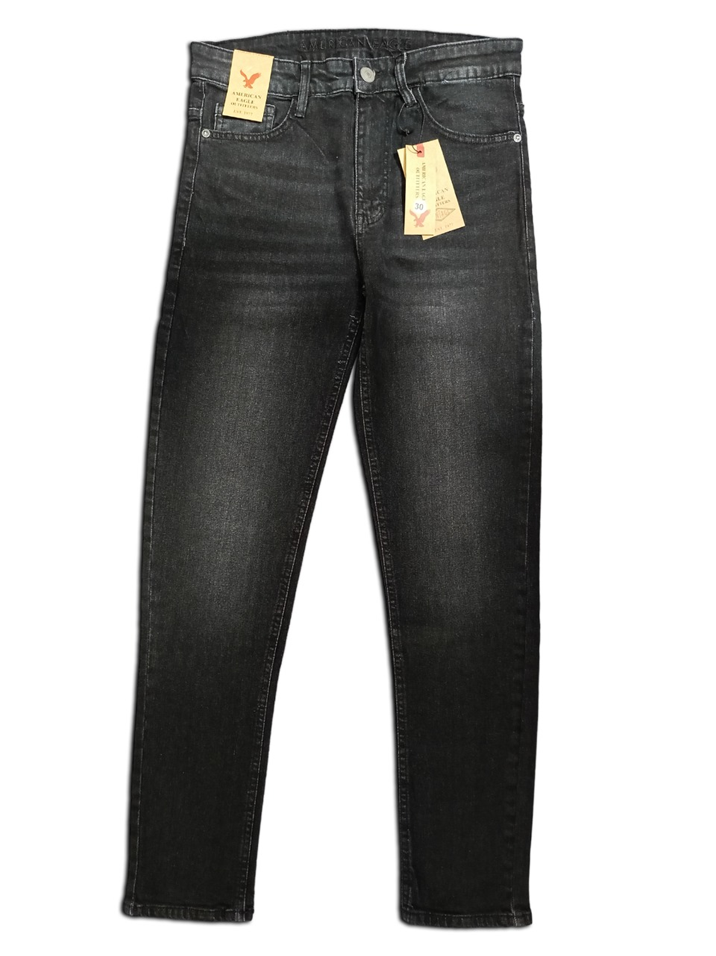Cotton Stretch Denim Jeans Pant For Man - Black