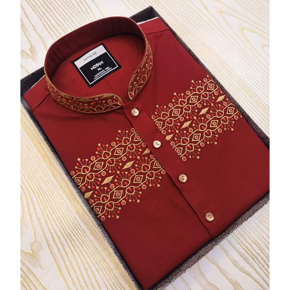 Nobin Cotton Panjabi For Men - NBP001