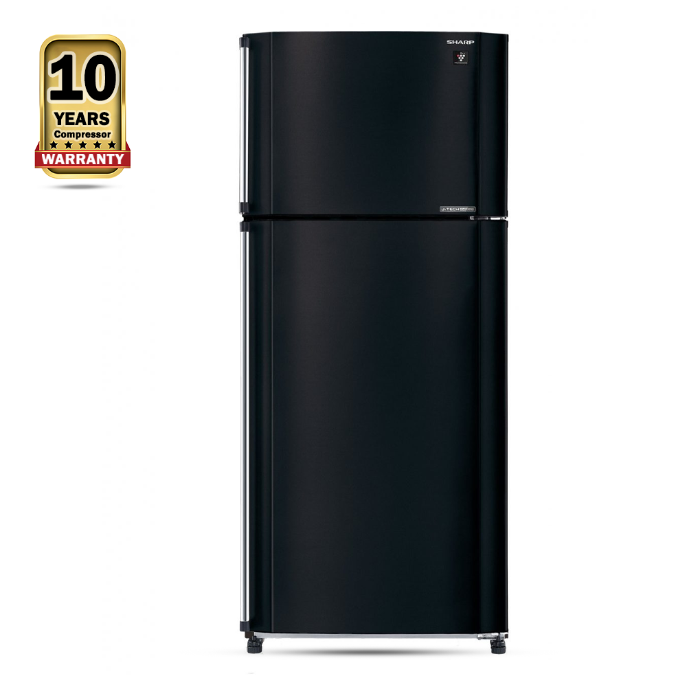 Sharp SJ-EX585P-BK Inverter Refrigerator - 508 Liter - Black