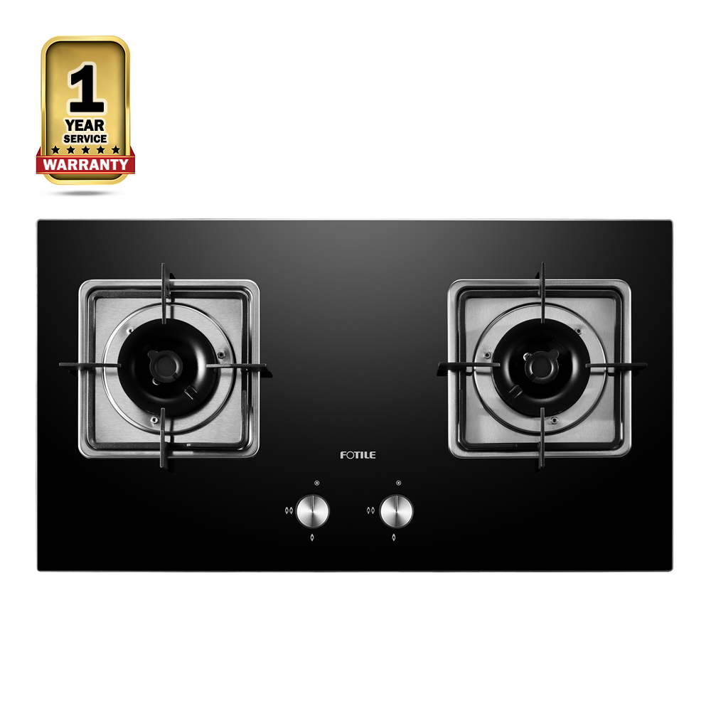 Fotile GHG73201 2 Burner Gas Hob - Black