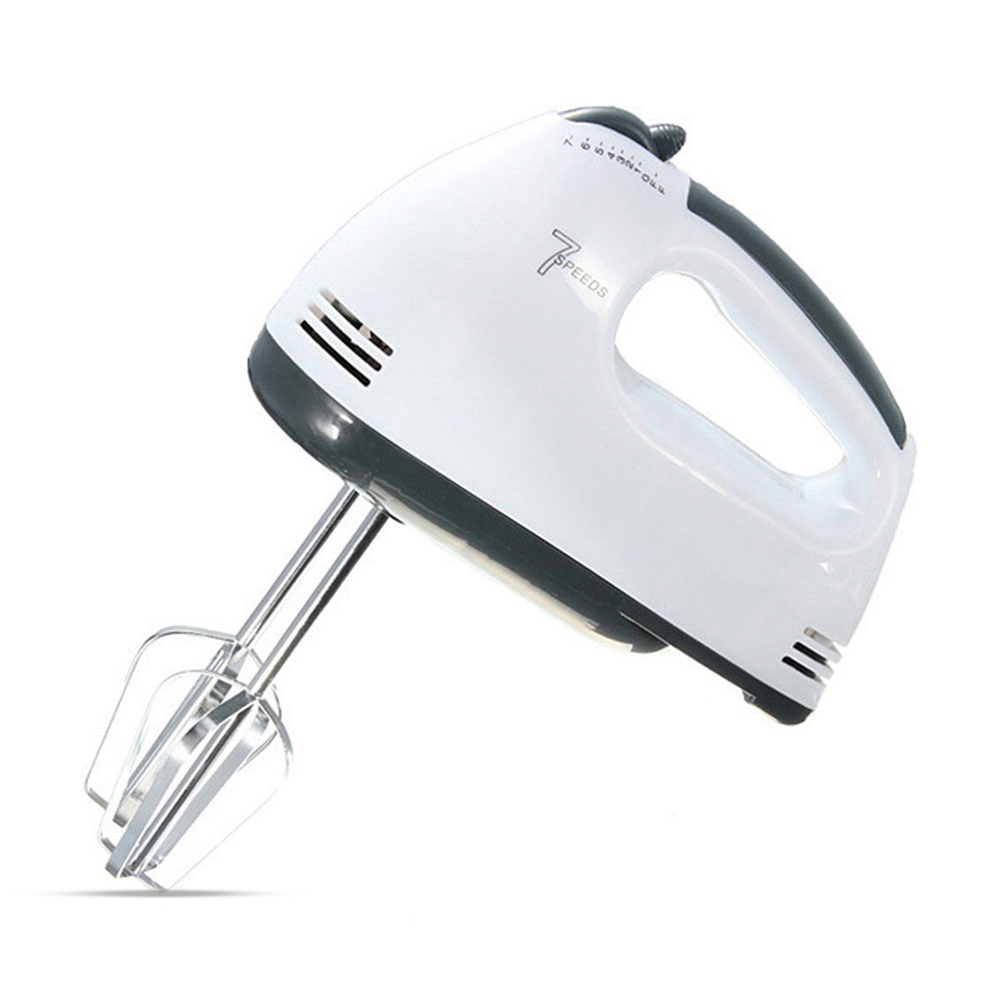 Electric Egg Beater and Mixer for Cake Cream White