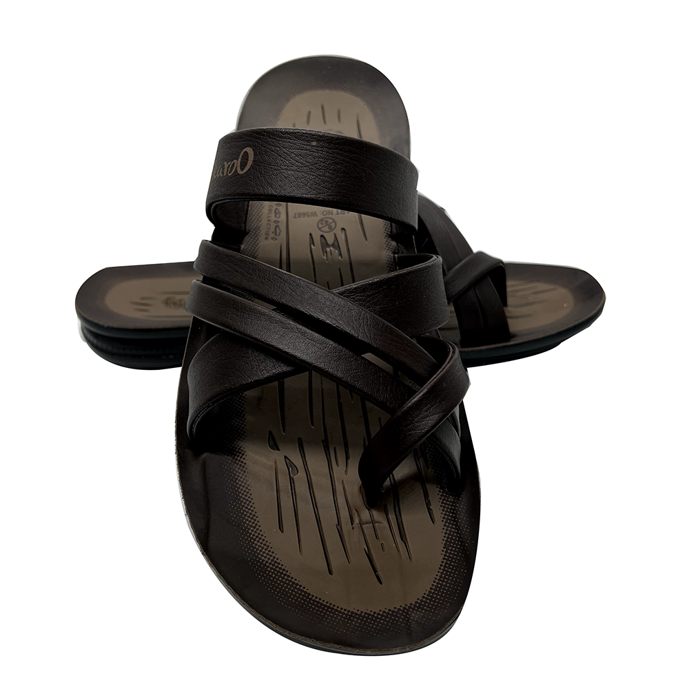 Walkaroo Brown Sandal For Gents 5687 - Brown