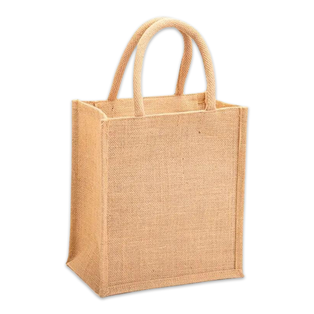 Laminated Jute Reusable Shopping Bag