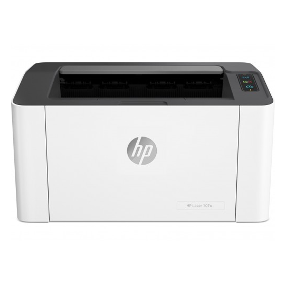 HP 107W Single Function Laser Printer - White