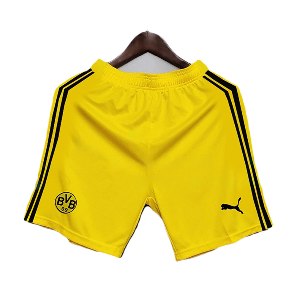Borussia Dortmund Mesh Cotton Home Short Pant For Men - Yellow - Borussia SH1
