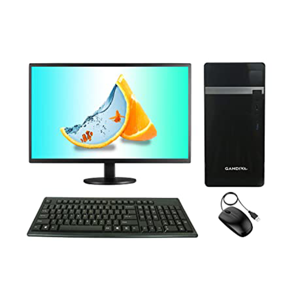 Intel® Core™ i5 8G BRAM - 120 GB SSD - 500GB HDD - 19 Inch Monitor Desktop Pc