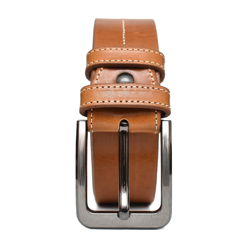 Zays Leather Belt For Men - BL20 - Chocolate
