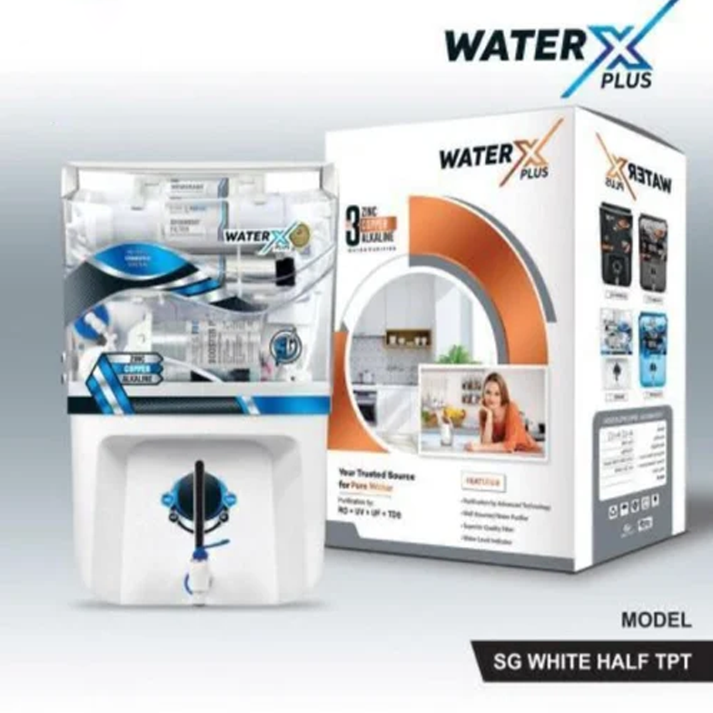 Aqua Water X Plus 7-Stage Water Purifier - 100GPD - White