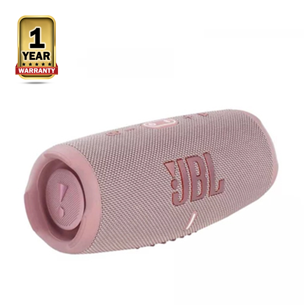 JBL Charge 5 Portable Bluetooth Speaker - Pink