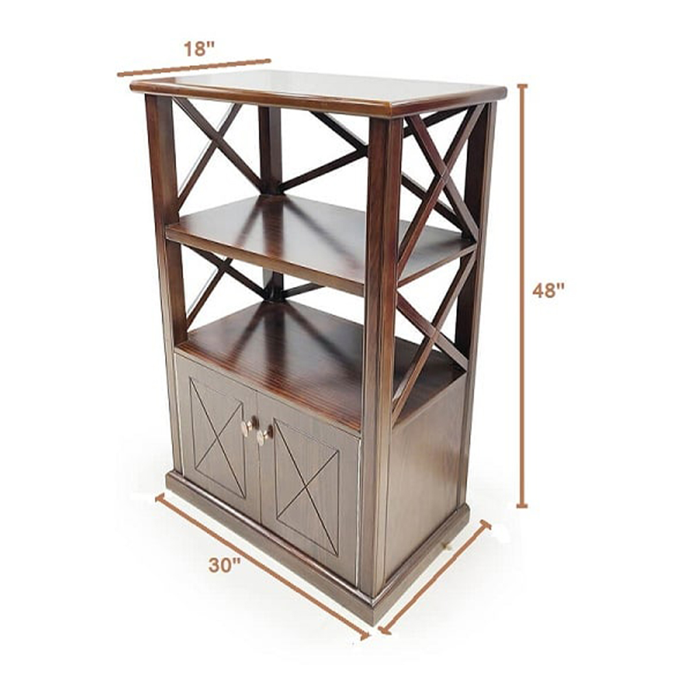 ZN -OT -02 Solid Wood Oven Trolley - Antique