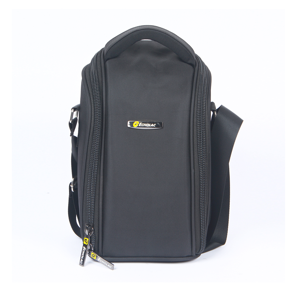 Echolac 4 Layer Lunch Bag For Food Box Black