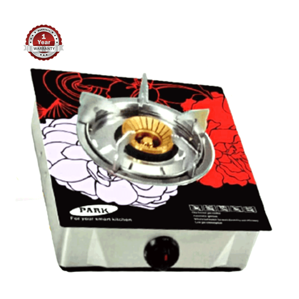 Park Deluxe Park-11 Honeycomb 95Mm 3D Tempered Glass Sigle Gas Stove