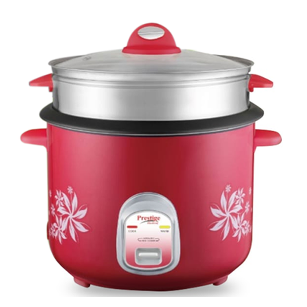 Prestige Double Inner Pot Rice Cooker Rice Cooker - 2.8 Liter - Red