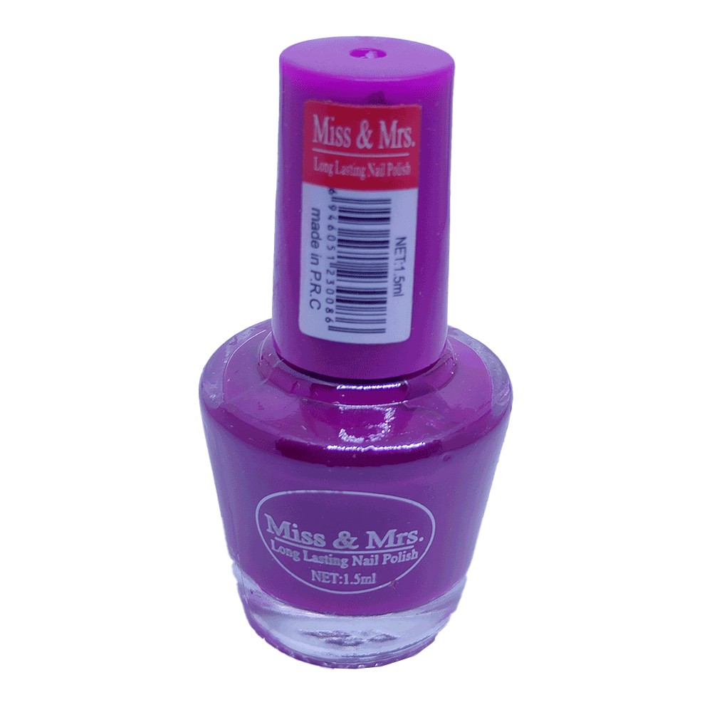 Nail Polish For Women- Purple - 1.5ml 