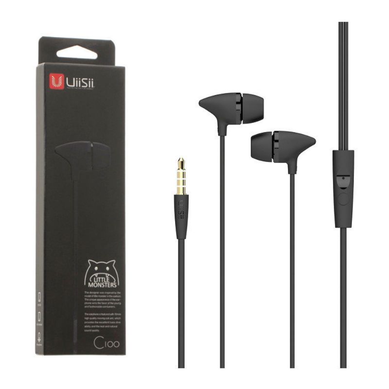 UiiSii C100 Super Bass Stereo In EarPhone