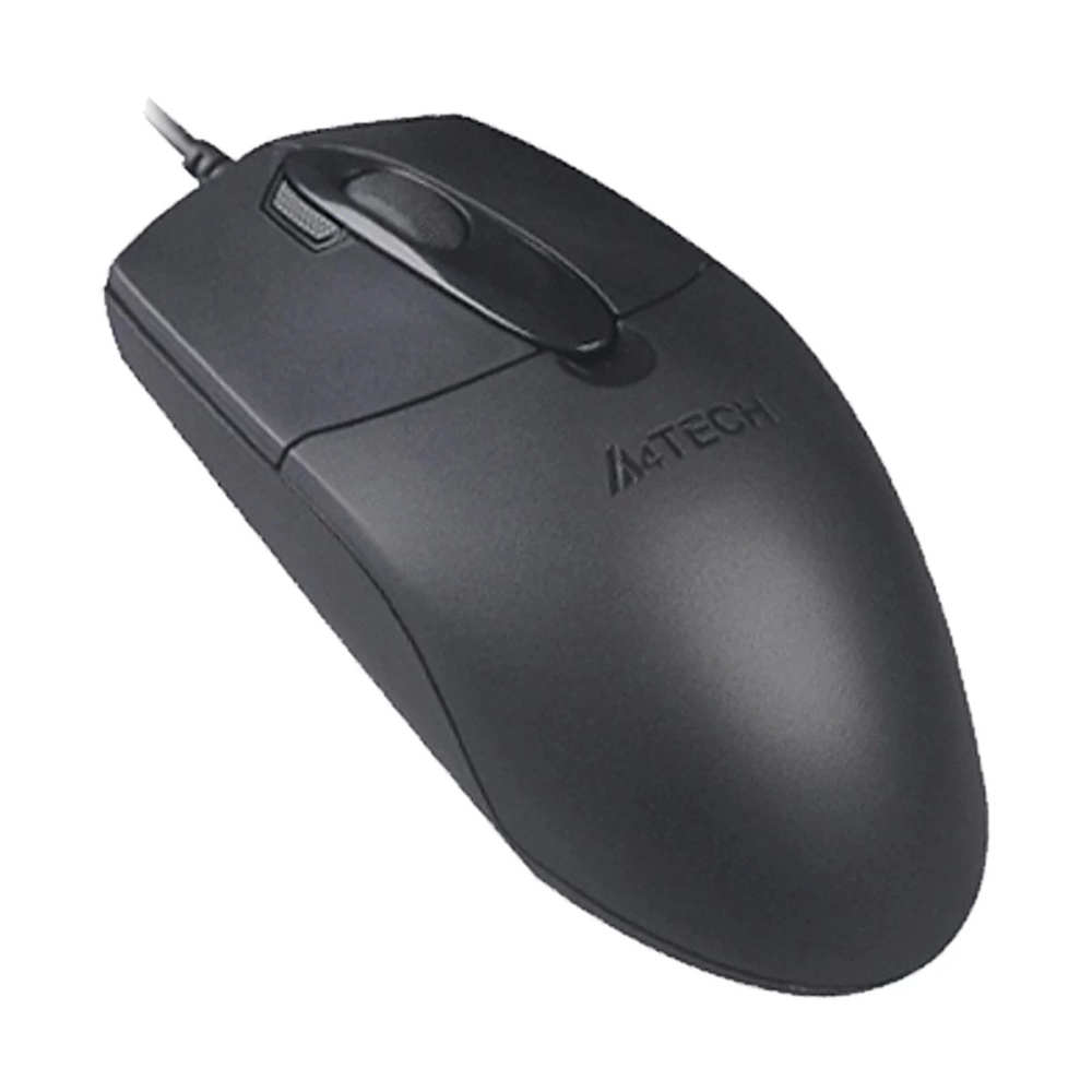 A4TECH OP-730D 2X Click Wired Mouse - Black