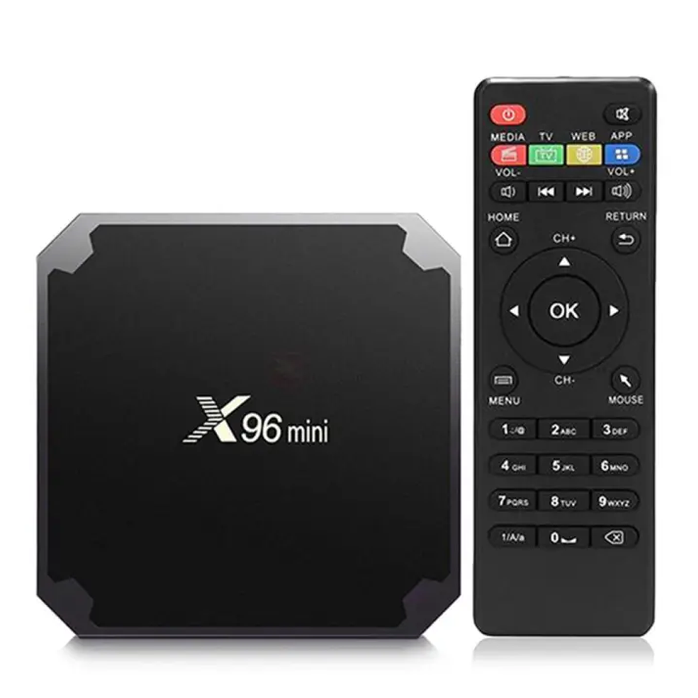 X96 Mini Smart Android TV Box - RAM 2GB - ROM 16GB - Black