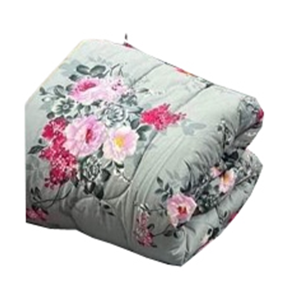 Twill Cotton King Size Comforter - Multicolor - CT-92