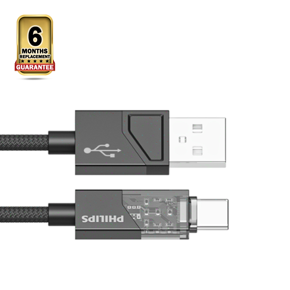 PHILIPS DLC5031AB A to Type-C Cable - 1M - Multicolor