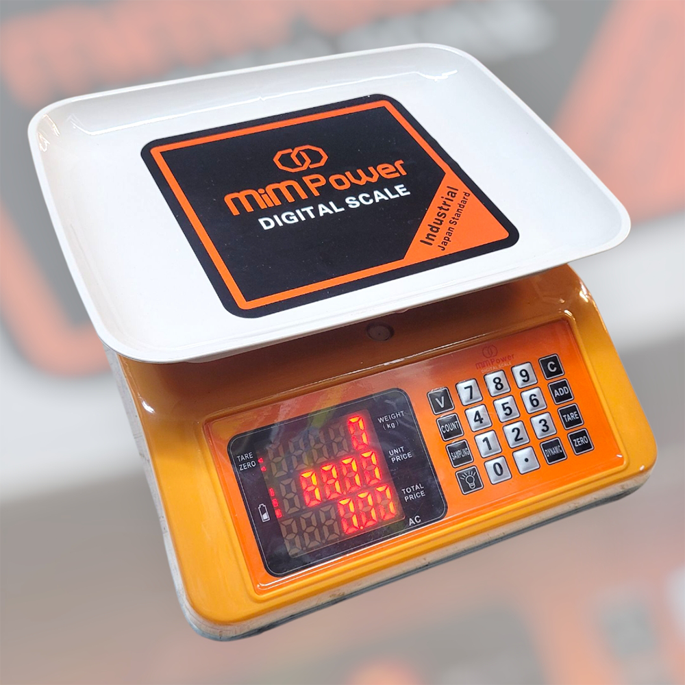 Mim Power Digital Weight Scales - 20 kg