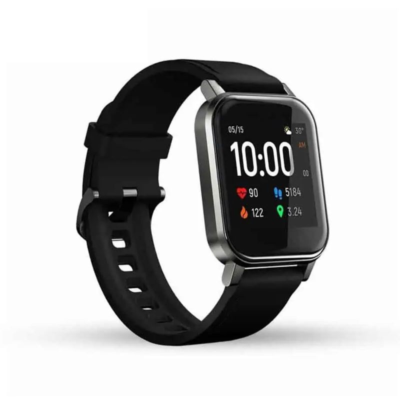 Xiaomi Haylou LS02 Touch Screen Square Shape Smart Watch Black