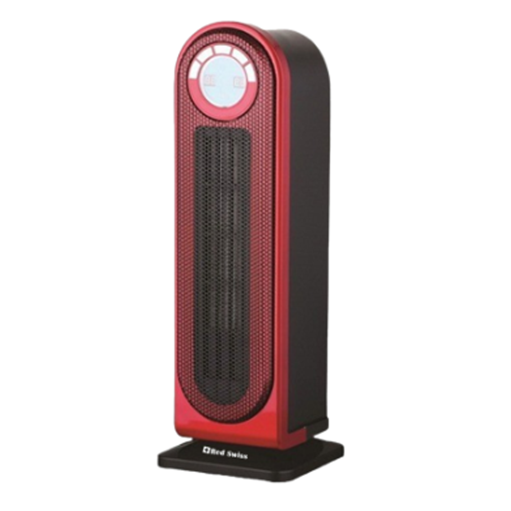 Red Swiss Ceramic Portable Room Heater - 2000W 