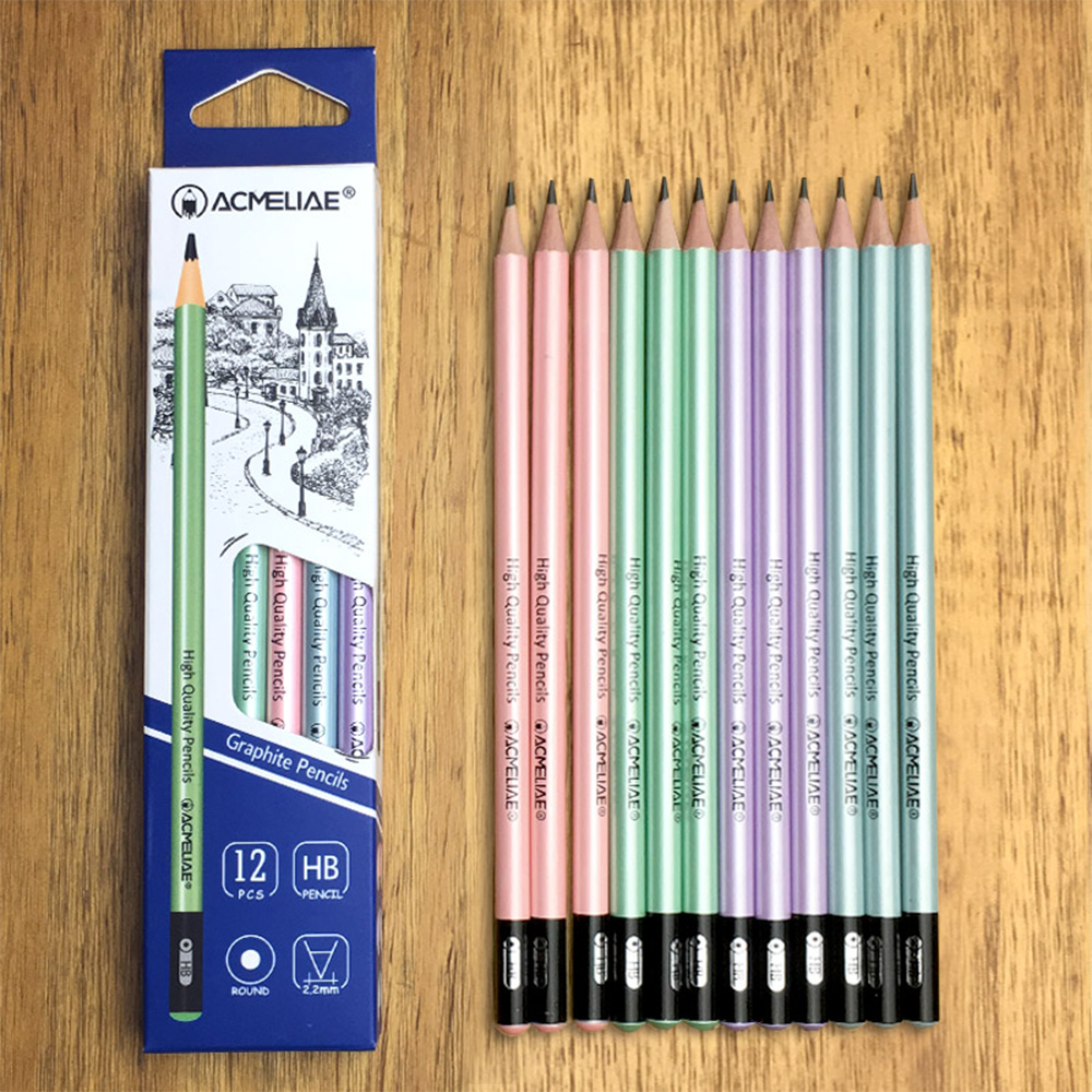 Acmeliae HB Graphite Pencils Box - 12Pcs - 43516