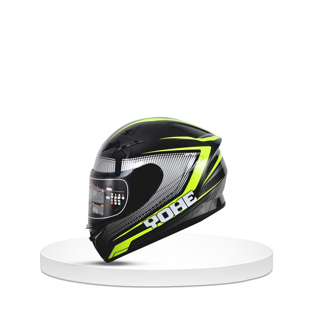 YOHE 978 -9 Full Face Glossy Helmet