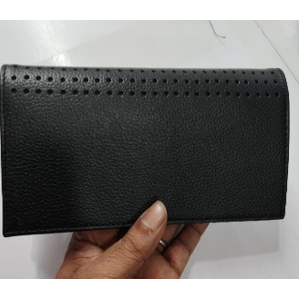 Leather Purse Bag for Women - Black