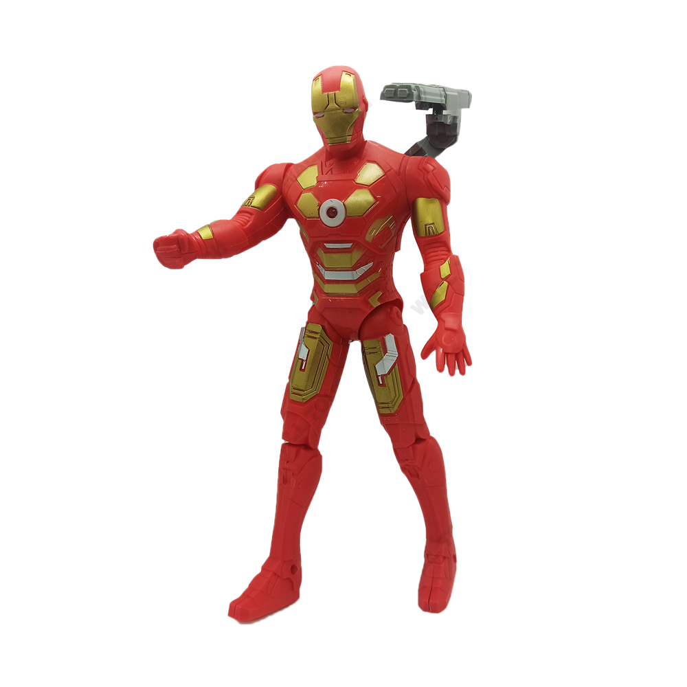 Plastic Super Hero Legends Ironman Action Figure Toy - Green and Black ...