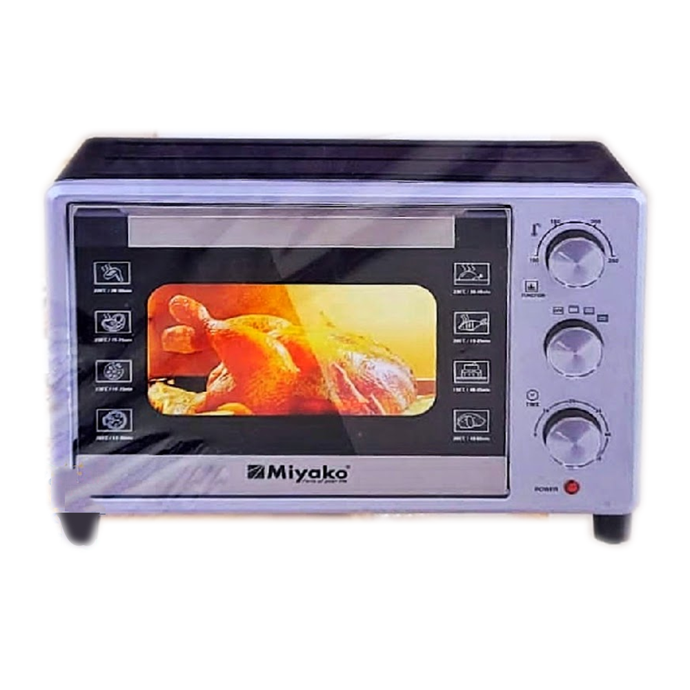 Miyako MT-827RCL-SSRB Electric Oven - 27 Liter