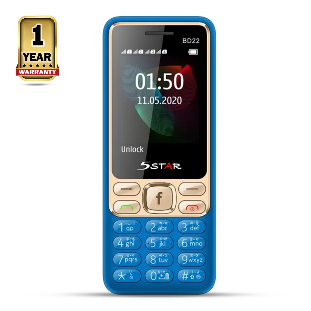 5 STAR BD22 Feature Phone - 4 Sim