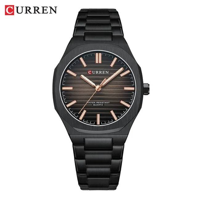 Curren 8456 Stainless Steel Wrist For Men -Men