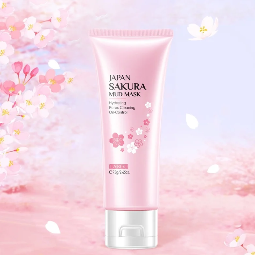 LAIKOU Japan Sakura Mud Mask - 75gm - LB157