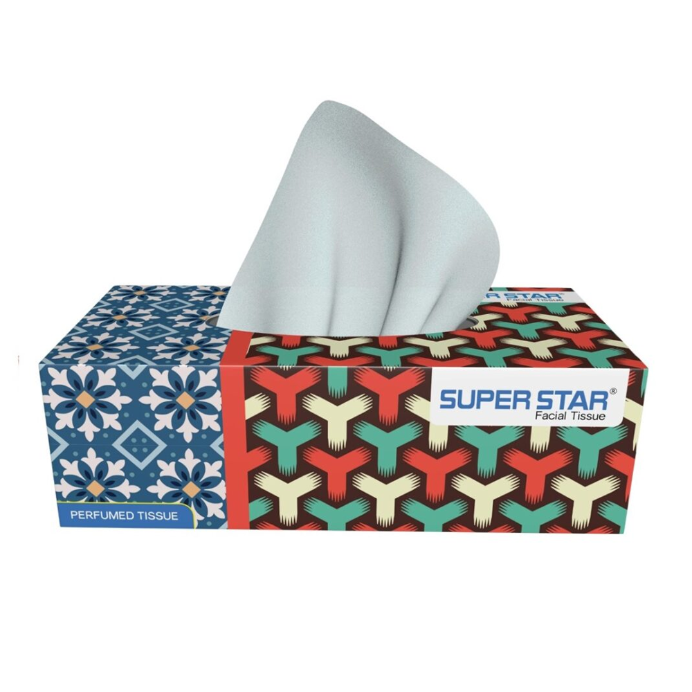 Super Star Perfumed Facial Tissue - 120*2 ply