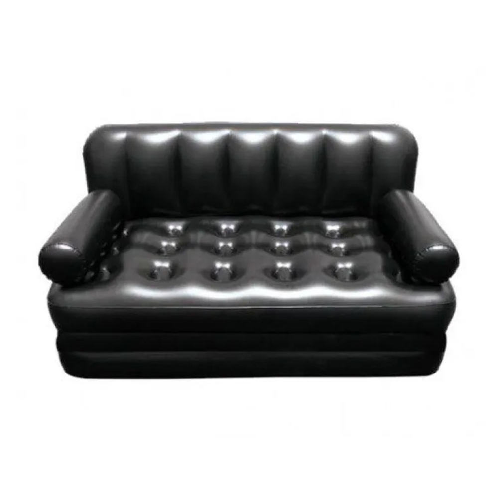 Bestway 5 in 1 Air Sofa Bed With Pumper Black