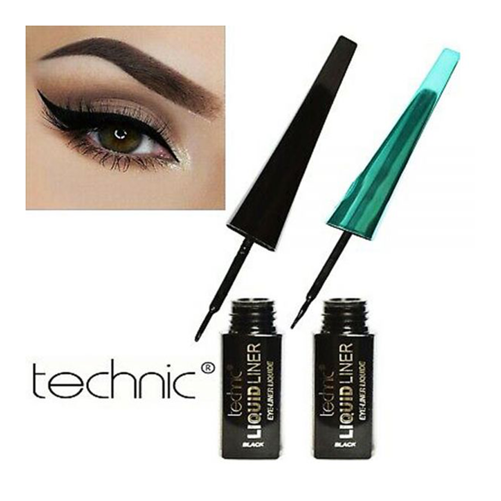 Technic Liquid Eyeliner Black Water Resistant - Black
