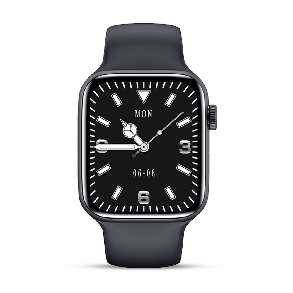 Tuker HW22 Pro Max Zinc Alloy Smart Watch - Black