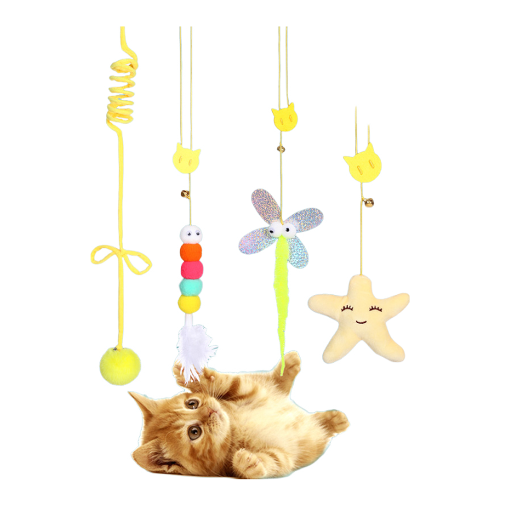 Cat Hanging Toy for Kitten - Multicolor - KPA - 03