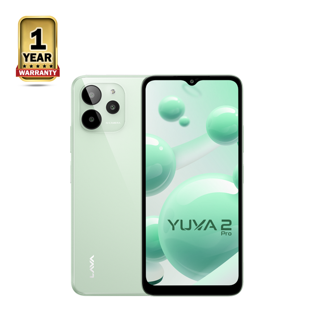 Lava Yuva 2 Pro Smartphone - 4GB RAM - 64GB ROM - 13 MP Camera -  6.52 Inch Display