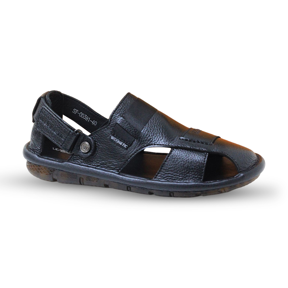 Genuine Leather Sandal Shoe For Men - MS 171