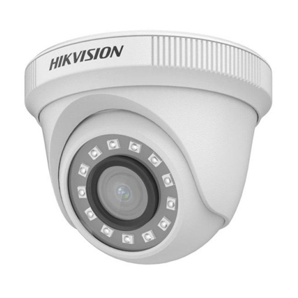 Hikvision Ds-2Ce56D0T-Irp-Eco 2.8Mm IR Dome Hd Tvi CC Camera - 2 MP - White